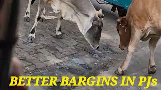 GET BETTER BARGINS wearing Pajamas in #delhi #india