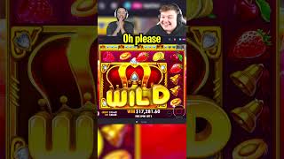 CRAZY MAX STAGE On JUICY FRUITS!!.. (BONUS BUYS) #slots #casino #juicyfruits #shorts