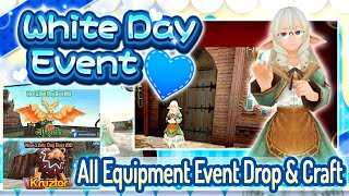 White Day Event 2021 | Status & Apps Equipment Drop & Craft [Toram Online]