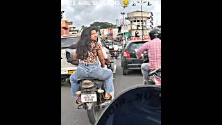 Cute Girl Shocking 😂 Reaction 🥰 Kawasaki Ninja Zx10r #publicreaction #girlreaction #shorts