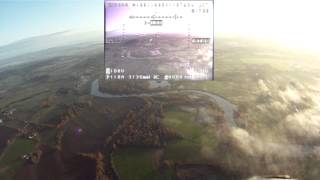 Dragonlink 7km FPV Distance Record with Narrative - Skywalker GoPro