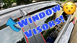 Installing Window Visors!! (ClimArt Quick & Easy!)