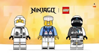 Drawing The Lego Ninjago Movie | Drawing Lego Ninja Zane | #LEGO #ninjago