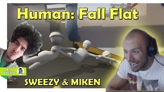 RESTT vs Human: Fall Flat |  blázni Sweezy, Miken