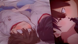 Yamada and Ichikawa sleeps together, Yamada kiss Ichikawa | The Dangers in My Heart Season 2 Ep 13