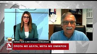 Πέραν των 2000 επαναλοιμώξεων σε μια εβδομάδα: Πρώτα με Δέλτα, μετά με Όμικρον