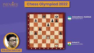 Game Analysis: Round 10 - How did Gukesh lose vs. Uzbeks ?