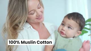 Muslin Bibs by Comfy Cubs