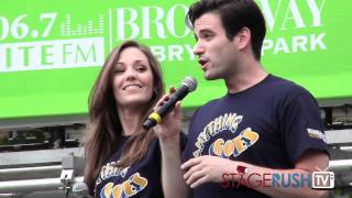 Laura Osnes and Colin Donnell sing "It's De-Lovely" from Anything Goes