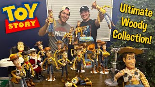 You HAVE to check out this ULTIMATE Woody Collection from Toy Story! Ft. Cinema Toybox!