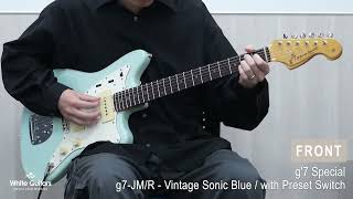 WhiteGuitars - g'7 Special / g7-JM/R - Vintage Sonic Blue / with Preset Switch