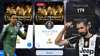 HOW TO GET BLACK BALL FROM BEST OF PES 2018 180 STARS BD || PES 2018