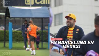 FC BARCELONA ENTRENA en las INSTALACIONES del CLUB AMÉRICA 🇲🇽