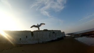 My First flight on a beach