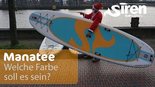 SIREN manatee 12.6- das große Board mit höchster Kippstabilität für Angler, Yoga und Freizeitpaddler