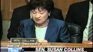 WGME Report - Senator Collins and air cargo security