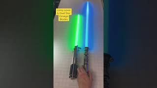 Duel Star Omega and Short #Lightsaber Blades #Shorts #Short