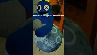 Funny Blue Jumpscare New Apdate Rainbow Friends Jumpscares Roblox #shorts