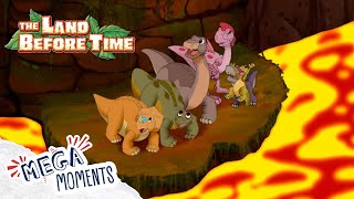 Escape the Volcano! | The Land Before Time | Full Episodes | Mega Moments