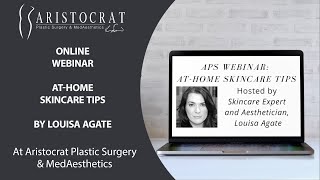 Webinar 2: At-Home Skincare Tips