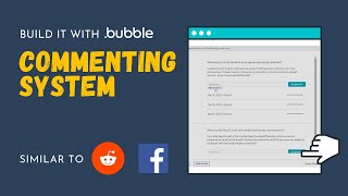 Build a Facebook-like commenting system in Bubble