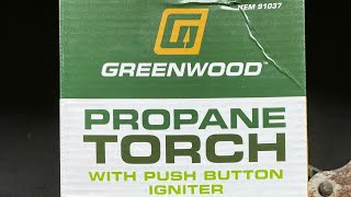 GreenWood Propane Torch Harbor Freight Tools