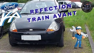 Réfection du train avant d'une Ford KA année 2000