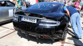 Aston Martin DBS HUGE Revs + Accelerations - 1080p HD