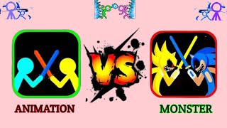 SUPREME DUELIST STICKMAN 🇷🇺 🎉  ANIMATION VS MONSTER 🇧🇷 #animation #gaming #stickman @alanbecke