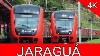 CPTM | Movimentação de trens na estação Jaraguá/Linha 7 rubi*buzina de alguns trens*