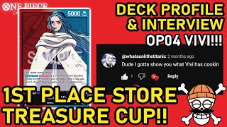 [OP07] 1ST PLACE STORE TC VIVI!! Deck Profile & Interview (w. Connor Bergmann @whatsunkthetitanic)