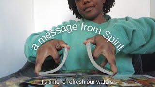 it's time to refresh our waters