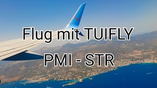 Tuifly Boeing 737–800 Flug PMI nach STR am 03.08.2019