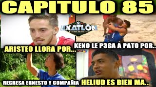 EXATLON MEXICO TITANES VS HEROES (CAPITULO 85) KENO ENFRENTA A PATO ARAUJO SE SALE DE CONTROL