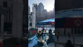 Ice skating in New York city