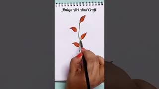 one stroke painting#Floral art#acrylicpainting#youtubeshorts#satisfying