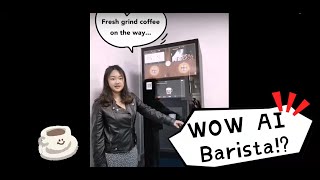 AI Vertical fully automatic coffee vending machines