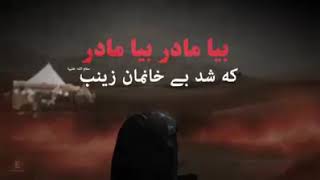 Farsi Noha | Beya Madar Baya Madar | Daste Hussaini Syed Abad Noha 2018