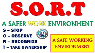 S.O.R.T A Safer Work Environment At Workplace | Creating A Safe Workplace Environment