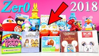 NEW 2018 DCTC ZerO Blind Boxes Opening Kingdom Hearts Lion King Peppa Pig Kinder Joy Surprise Eggs