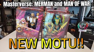 TOY REVIEW | Masterverse MERMAN and MAN-OF-WAR! #toyreview #mastersoftheuniverse #actionfigures