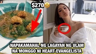 LAGAYAN NI HEART EVANGELISTA NG ULAM NA MONGGO ISANG BUWAN KO NG SWELDO NG IBANG NETIZENS😅 #trending