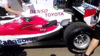 Goodwood Festival of Speed 2017 Inside View: Toyota TF105 fired up