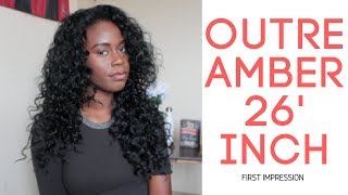 FIRST IMPRESSION | Outre Amber '26 inch Half WIg