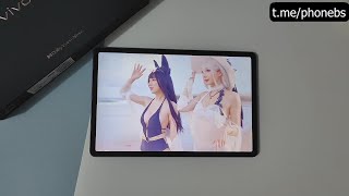 vivo Pad Display and Stereo Test! Better than Aplle, Xiaomi and Huawei?