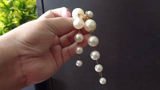 Pearl earings from Amazon