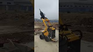 Factory direct supplied Customization skid steer EPA Earth moving Machine Walk Behind Mini Skid Stee