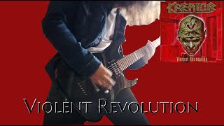 Kreator - Violent Revolution (rythm and some lead guitar cover) by Felipe Nunes