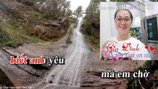 Karaoke : Chuyến Đò Không Em ( tone nữ)