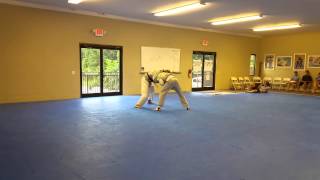 Lake Norman jiu-jitsu summer 2015 Ranard vs Matt M